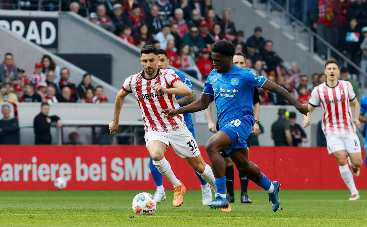 3-3鏖戰(zhàn)，24歲日本新星閃耀德甲賽場：利劍出鞘，率隊逼平勒沃庫森