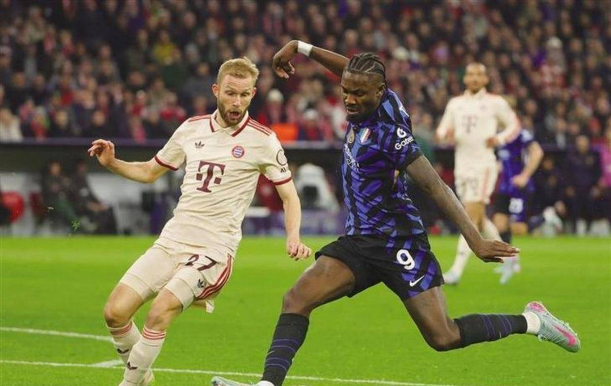 現(xiàn)在的榜首，五大聯(lián)賽誰能最終奪冠沒有懸念，德甲拜仁領先11分，意甲國米領先7分